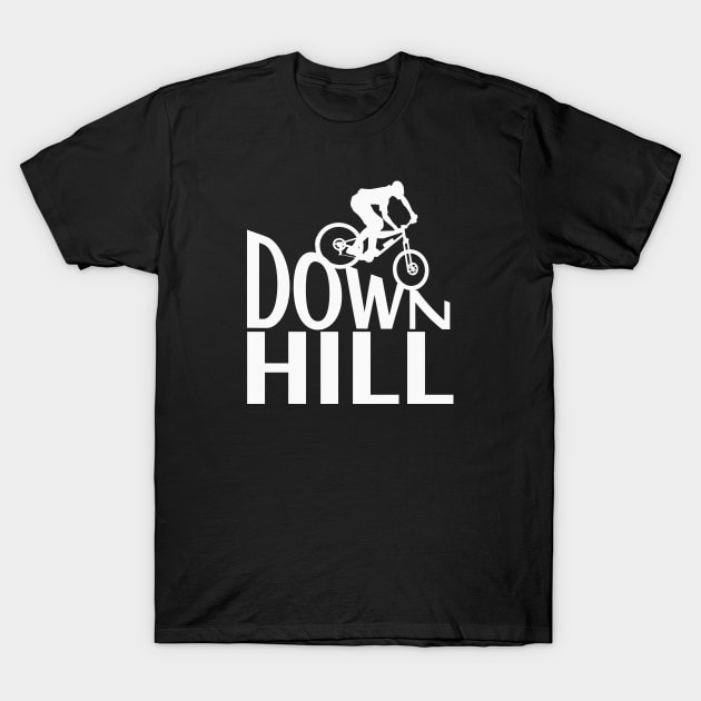 Downhill Mountainbike MTB Bike T-Shirt by Foxxy Merch